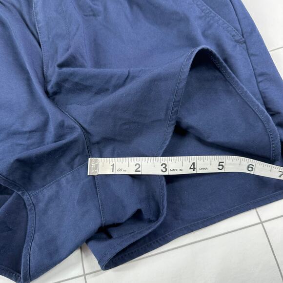 J.Crew Shorts Womens Small Navy Blue Pull On Lightweight Chino Classic Preppy - Picture 8 of 9